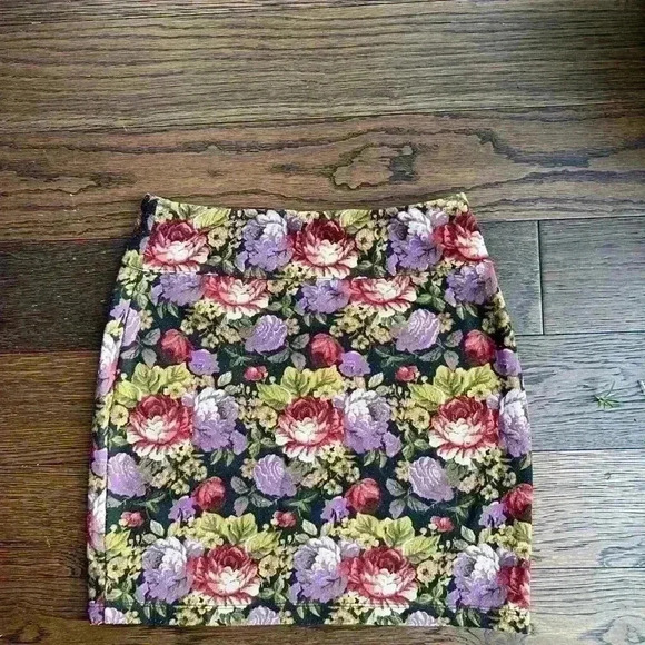 Silence and Noise Womens Floral Bodycon Garden Girl Fairy Core Skirt Small - Picture 4 of 8